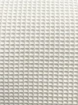 Oversized Waffle Bath Sheet with Tassels - 100% Certified Organic Cotton - White