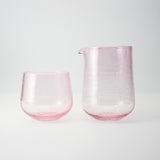 Small Cocktail Mixing Pitcher - Ruby (Soft Pink)