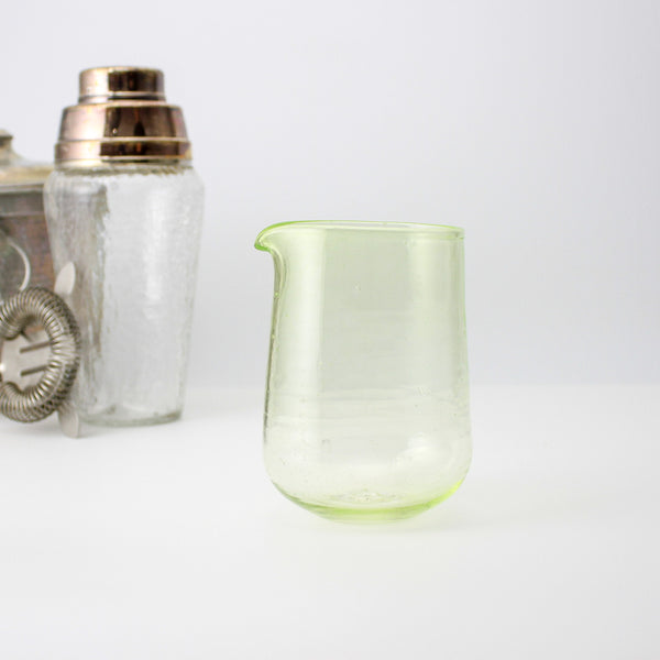 Small Cocktail Mixing Pitcher - Spring Green