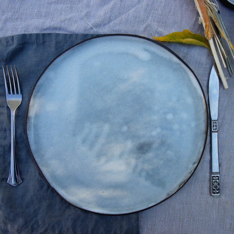 Luna - Large Dinner Plate 11" - Snow White