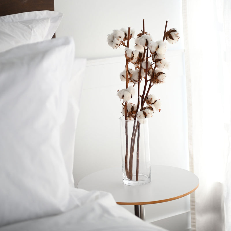 Nico - Organic Long Staple Cotton - Flat Sheet - White