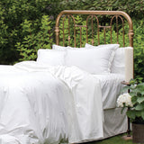 Nico - Organic Long Staple Cotton - Flat Sheet - White