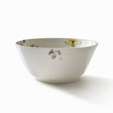 Porcelain Salad Bowls - Floral Collection - Minimalistic