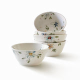 Porcelain Dessert Bowls - Floral Collection