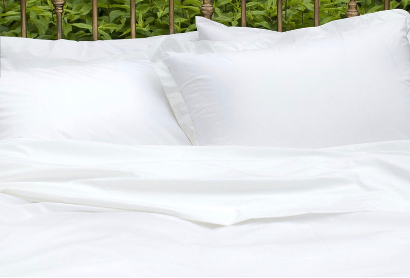 Nico - Organic Long Staple Cotton - Flat Sheet - White