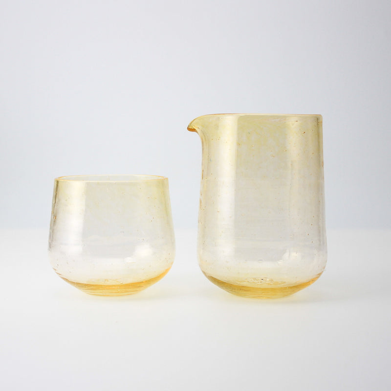Small Cocktail Mixing Pitcher - Golden Yellow