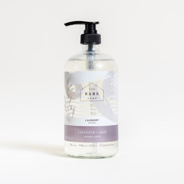 The Bare Home Laundry Detergent - Lavender + Sage