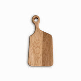 Small Serving Board with Handle - Cherry Wood