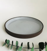 Dark Brown Sandstone Stoneware - 7” Salad Plate