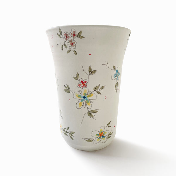 Porcelain Vase - Floral Collection - Large