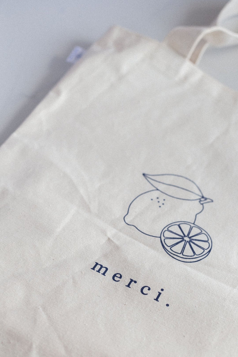 The Market Bag - Merci - Lemon