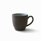 Dark Brown Sandstone Stoneware - Coffee Cups - Set of 2