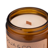 Soja & Co. - Soy Candle with Wood Wick - Québec Maple Syrup 237 ml